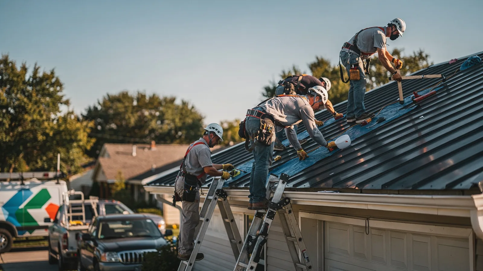 Metal Roof Installation in Red House, WV near me